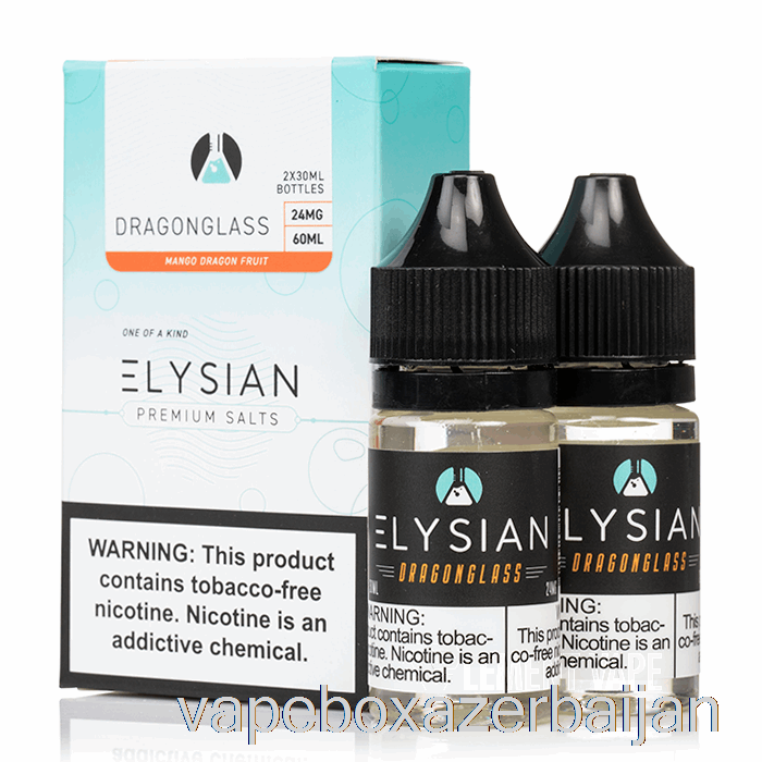 E-Juice Vape Dragonglass - Elysian SALTS - 60mL 24mg